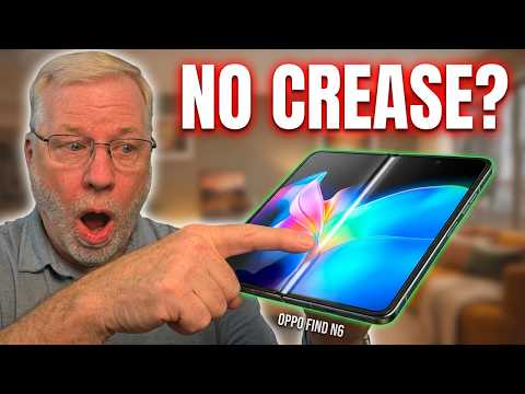This Foldable Phone Has NO Crease! Oppo Find N6 First Look