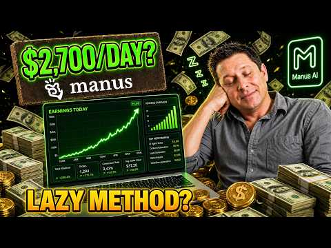 Laziest Ways to Make Money With AI? My REAL Methods!
