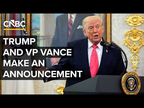 President Trump and Vice President JD Vance announce a fraud whistleblower program — 10/20/2026