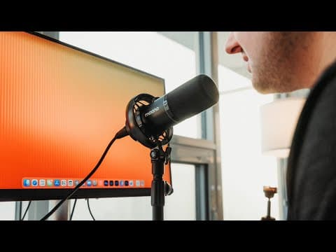 This $99 Mic Sounds Better Than SM7B (Maono PD200W)