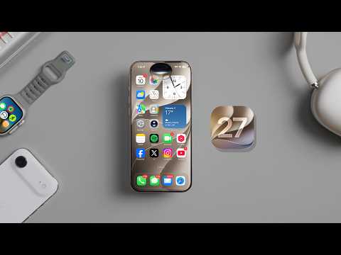 iOS 27 - Top 10 New Features + Siri AI Demo!