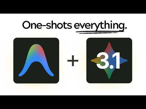 Gemini 3.1 Pro + Antigravity Destroys Every Site Designer