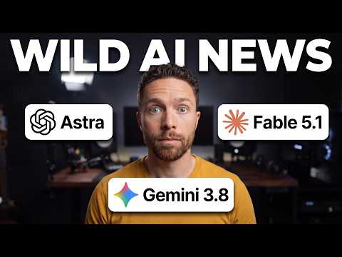 Insane AI News Week: GPT-6 Astra, Fable 5.1, Gemini 3.8, NotebookLM Usage Limits....
