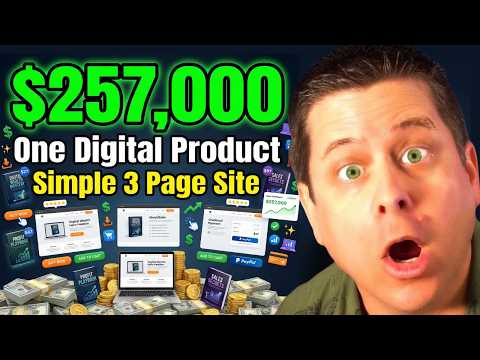 How To Make A Sales Page To Sell Digital Products - $5M AI Strategies - Full Tutorial!