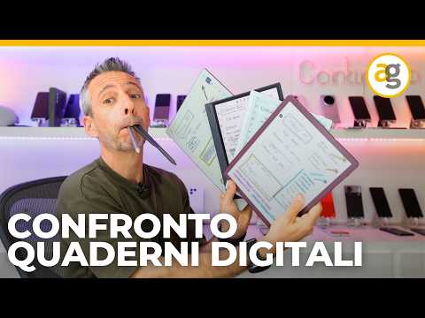 VIVA LA CARTA...SI ma TECH! Confronto REMARKABLE vs BOOX vs KINDLE SCRIBE