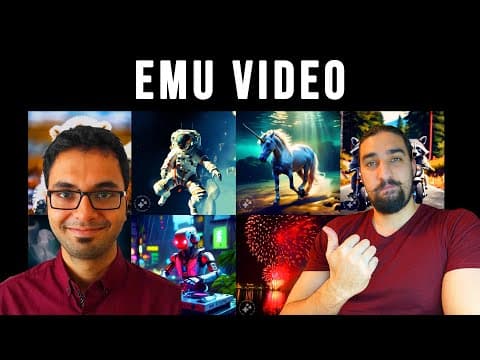 Ishan Misra (Meta) - Emu Video Generation