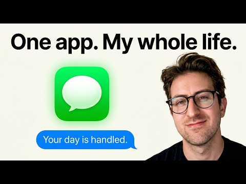 How I use iMessage and AI to run my life