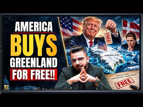 America Buys Greenland 🇬🇱 for FREE!! | झुक गया Denmark 🇩🇰