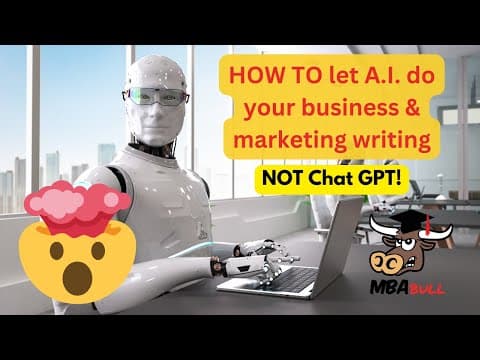 Do This for 95% FASTER Business Writing HACK or Digital Marketing Copywriting #Ai Not #ChatGPT