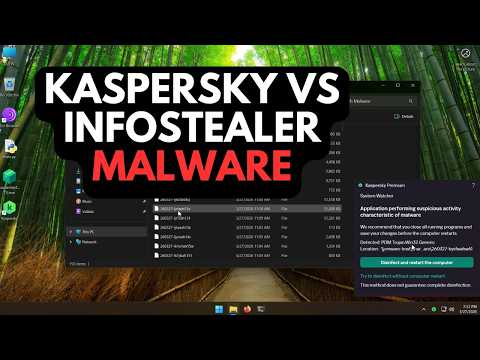 Kaspersky Test vs 200 Infostealers