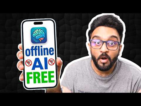Run AI On Your Phone With NO Internet — For Free (Seriously)
