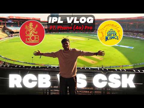 RCB vs CSK 2026 - My First IPL Match in Stadium! 😍