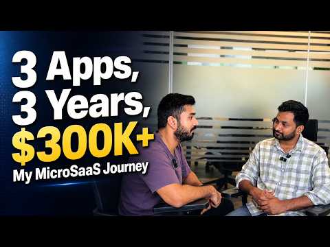 3 Apps, 3 Years, $300K+: My MicroSaaS Journey from India
