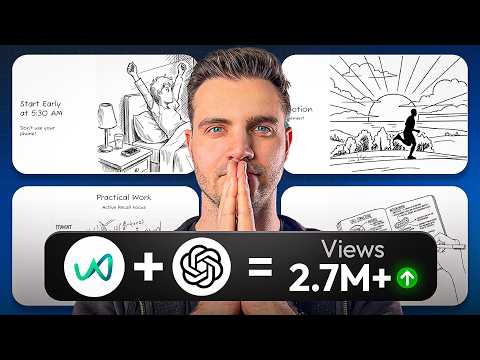 How to Make Finance Stick Figure Animation for Faceless YouTube Channel (5 Min AI Workflow)