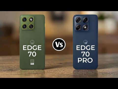 Motorola Edge 70 Vs Motorola Edge 70 Pro