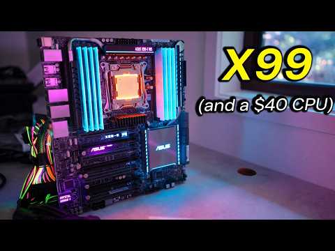 Testing the old X99 i7-6850K vs Ryzen 7 9800X3D.