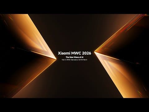 Xiaomi MWC 2026 | The New Wave of AI is Here