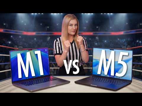Is the new M5 Max Worth The Upgrade? M1 vs M5 showdown!