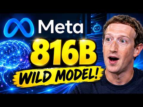 Meta Muse Spark Open Is WILD… 816B Parameters!  198 Real Tests! Open Weights!