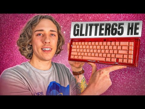 The Fastest Budget Keyboard You've Ever Seen - Glitter65 HE Review