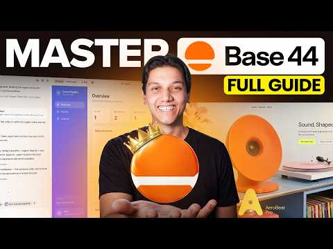 The ONLY Base44 Tutorial You'll Ever Need (Vibe Coding Guide)