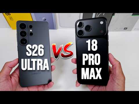 iPhone 18 Pro Max VS S26 Ultra In 2026 (Camera Test, PUBG & Display & Speed Test & Speakers)
