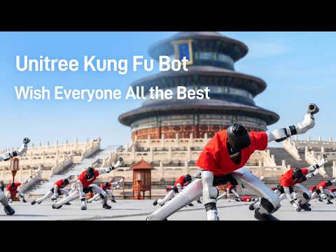 Unitree Kung Fu Bot   Pray for Blessings at the Temple of Heaven: Wish Everyone All the Best