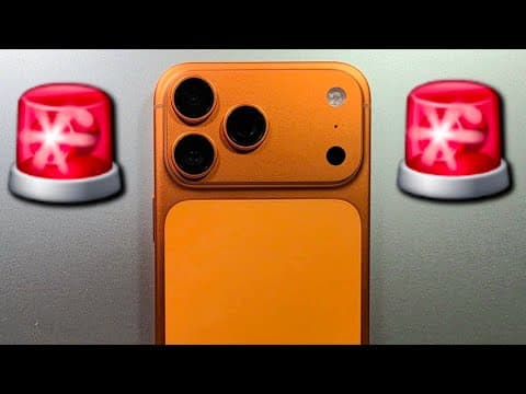 They Called Security Over My Fake iPhone 17 Pro Max