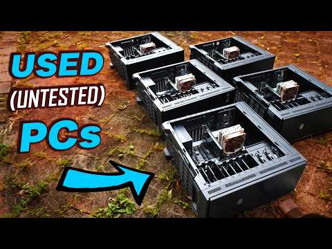 Taking a chance on these CHEAP USED Gaming PCs.
