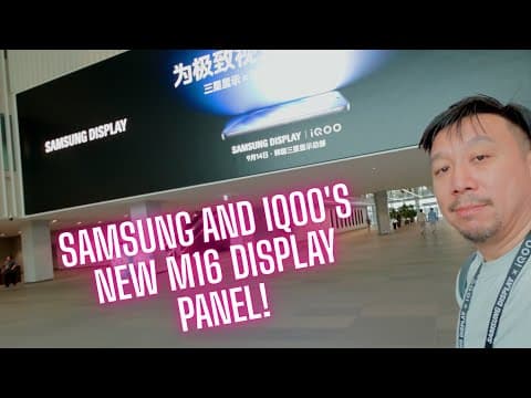The iQOO 16 Features A 165Hz 2K OLED Co-Developed with Samsung