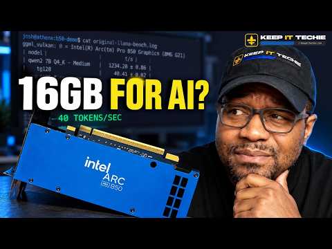 Intel Arc Pro B50 Review: 16GB for Local AI on Linux - Worth It?