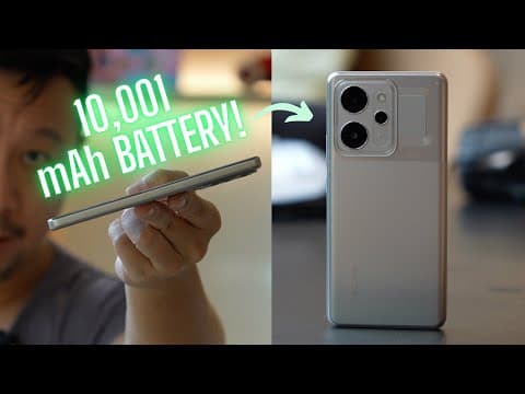Realme P4 Power Battery Test & Hands-On: 10,001 mAh Battery!