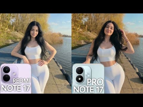 Redmi Note 17 VS Redmi Note 17 Pro Camera Test