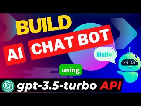 Build AI Chat Bot using ChatGPT API 👉  gpt-3.5-turbo 👈 #chatgpt #openai