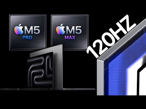 Studio Display XDR Has 120HZ! M5 Storage DOUBLED!