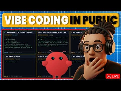 LIVE: Vibe Coding with Openclaw (Q&A + Show & Tell)