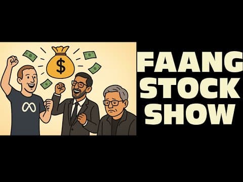 Google vs Nvidia = WHO WINS? | META Bounce BACK!! |  FAANG STOCK RECAP SHOW