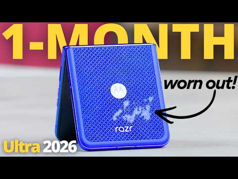 MOTOROLA RAZR ULTRA 2026: 1 MONTH LATER LONG TERM REVIEW!
