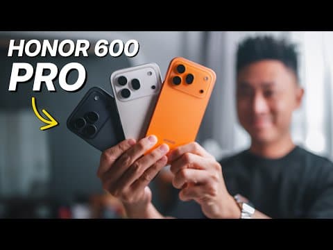 HONOR 600 Pro: Exclusive Hands-On & First Impressions!