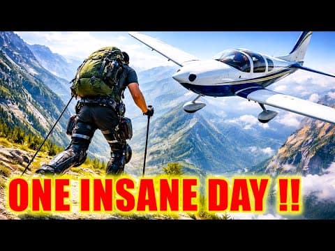 From Superhuman Hiking to Flying a Plane — One Insane Day