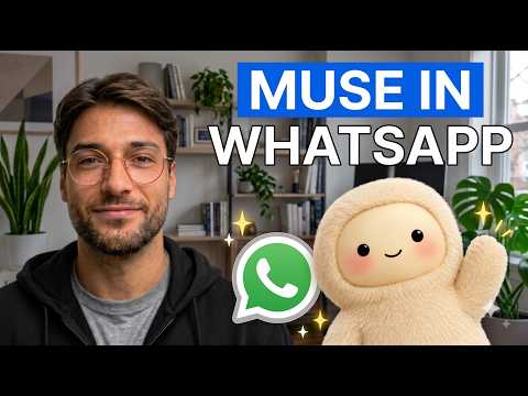 Muse in WhatsApp — Beginner Tutorial with 7 Use Cases