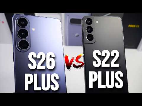Samsung Galaxy S22 Plus VS Samsung Galaxy S26 Plus - Should You Upgrade? (Cameras, Speed & More)