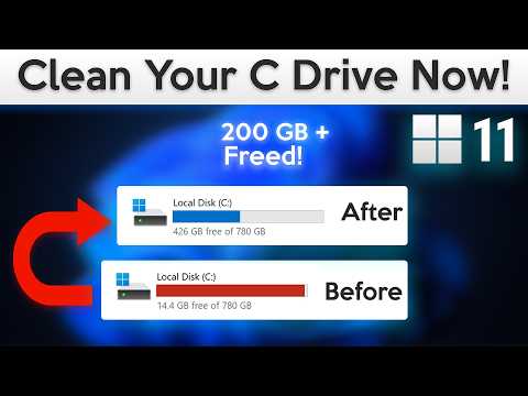 How to Clean C Drive in Windows 11 (Deep Cleaning)