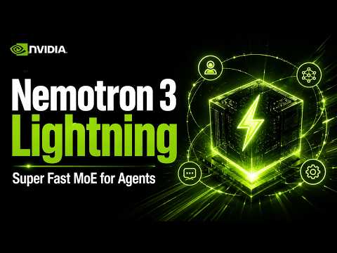 Nemotron Lightning - NVIDIA's Super Fast Agent MoE