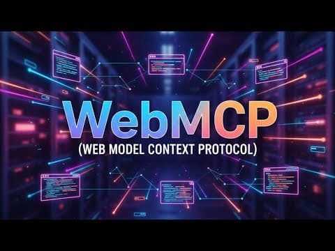WebMCP (Web Model Context Protocol)