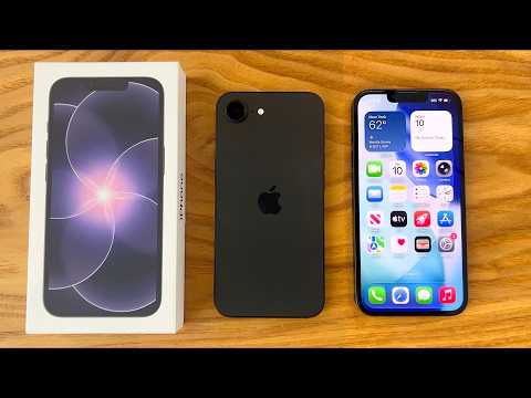 iPhone 17e (Black) Unboxing & First Impressions!