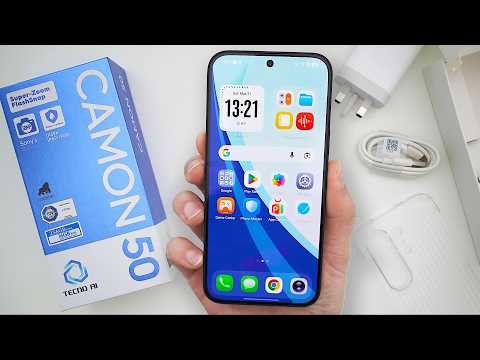 TECNO CAMON 50 (regular) Unboxing, Hands-On & Everything You Need To Know!