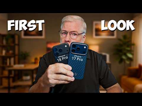iPhone 18 Pro vs 17 Pro First Impressions — The Best Case Giveaway!