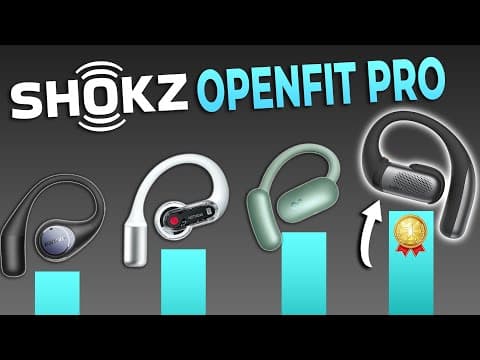 HUGE Upgrade! Shokz OpenFit Pro (VS the BEST Open Earbuds)