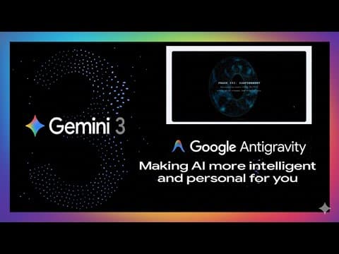 Gemini 3  New Era of Intelligence Begins — First Tests, Shock Results, and FREE Access